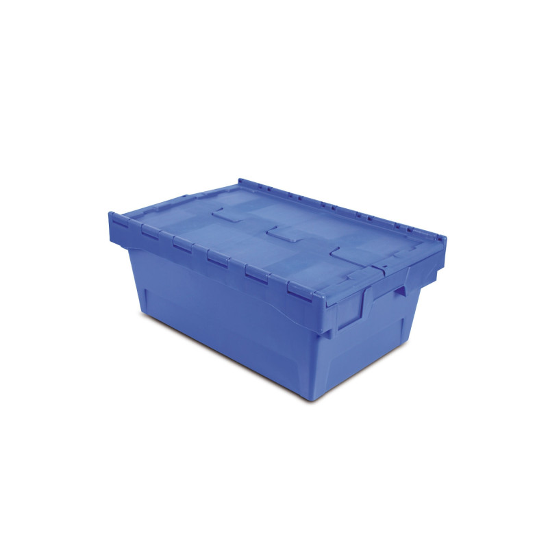 Caja de plástico con Tapa 60x40cm Tayg Caja de plástico con Tapa 60x40cm Tayg