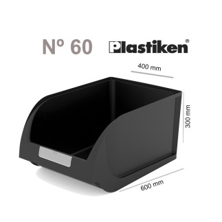 Caja de 6 Gavetas apilables Plastiken N.60 (40cm)